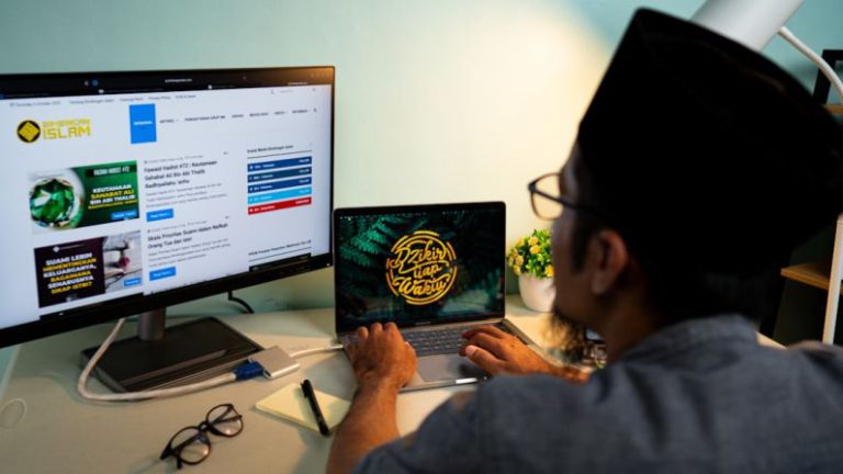 Home Office Design - a man using a laptop