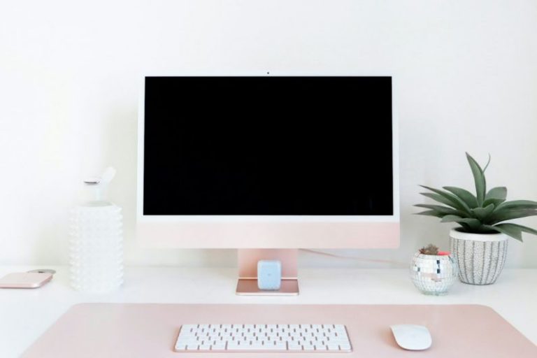 Clean Electronics - a desktop computer sitting on top of a desk